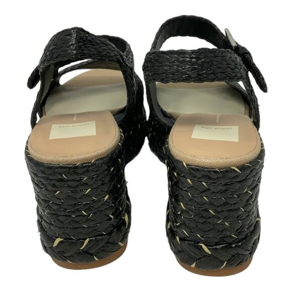 Dolce Vita Tiago Raffia Platform Sandal Size 9 NWT $130 MSRP - Picture 7 of 7
